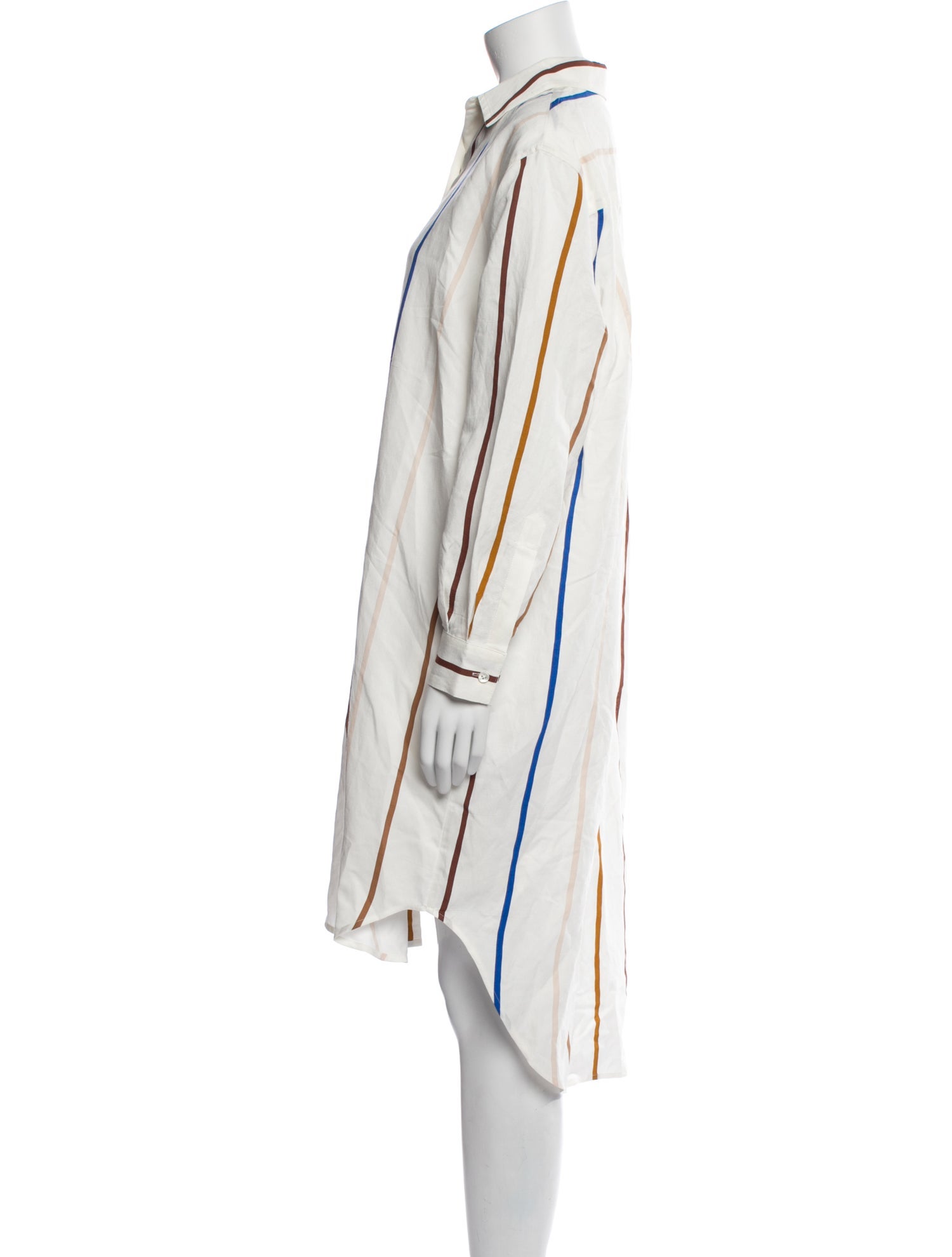 Jenni Kayne Striped Midi Length Dress