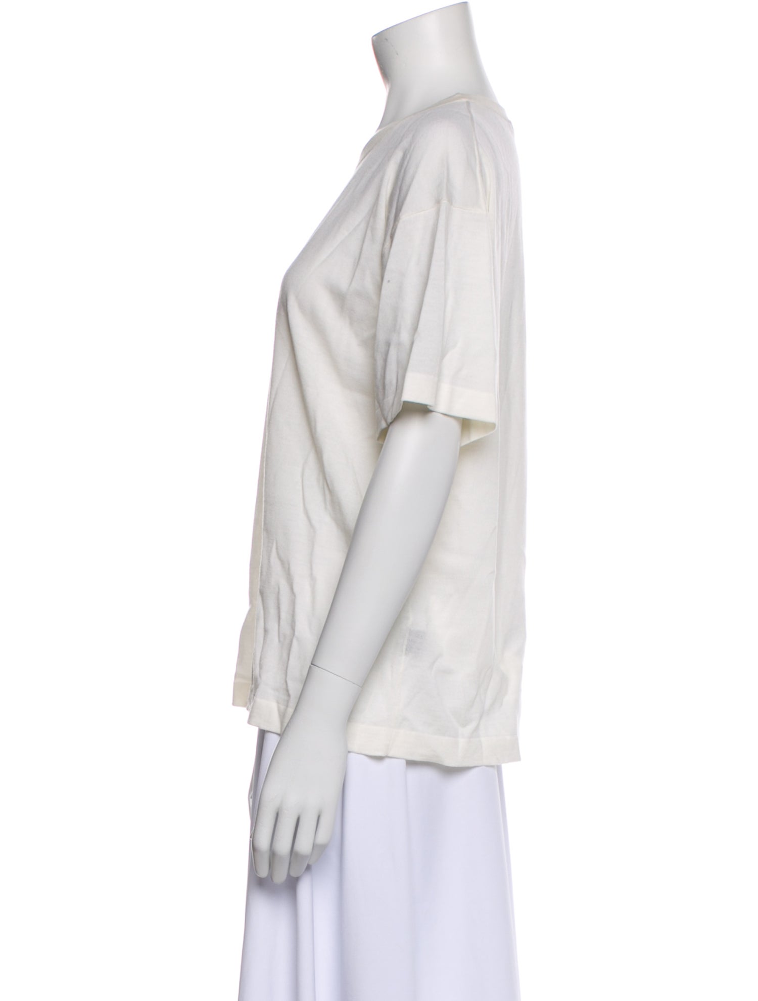 Jenni Kayne Merino Wool Crew Neck T-Shirt w/ Tags