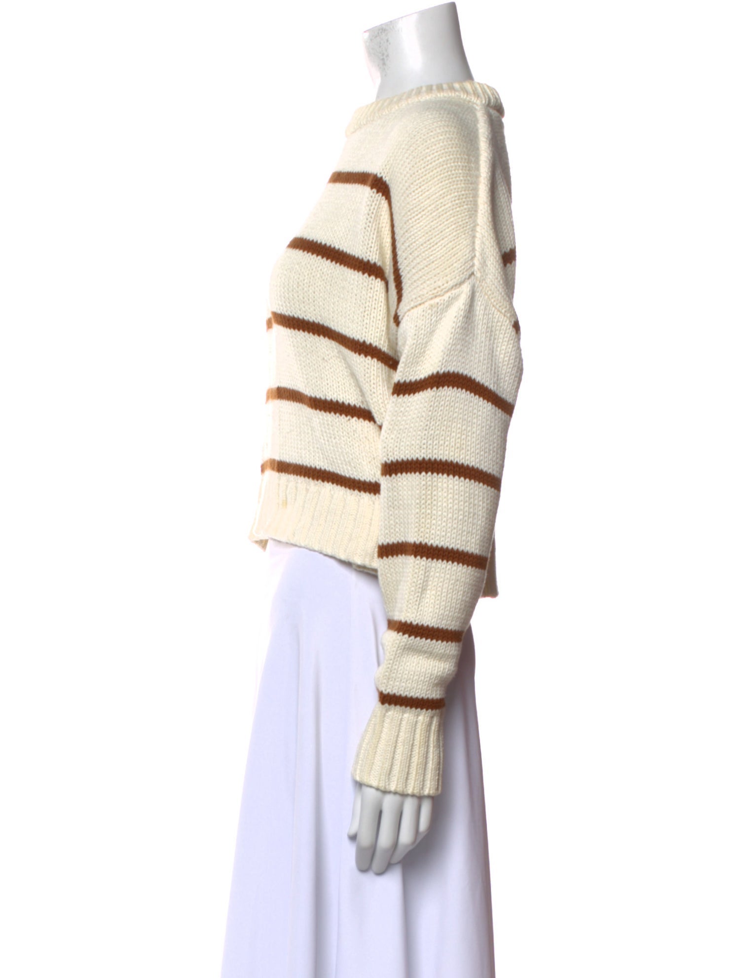 Jenni Kayne Striped Crew Neck Sweater