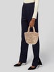 Jenni Kayne Straw Top Handle Bag