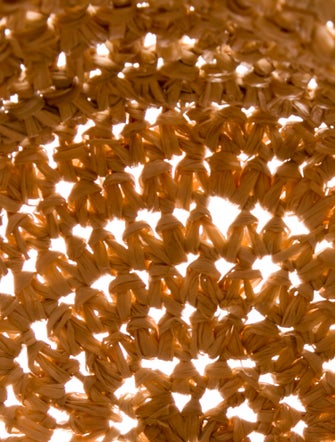 Jenni Kayne Straw Top Handle Bag