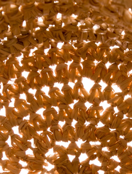 Jenni Kayne Straw Top Handle Bag