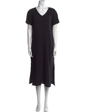 Jenni Kayne V-Neck Midi Length Dress