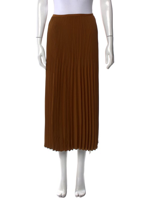 Jenni Kayne Pleated Accents Midi Length Skirt