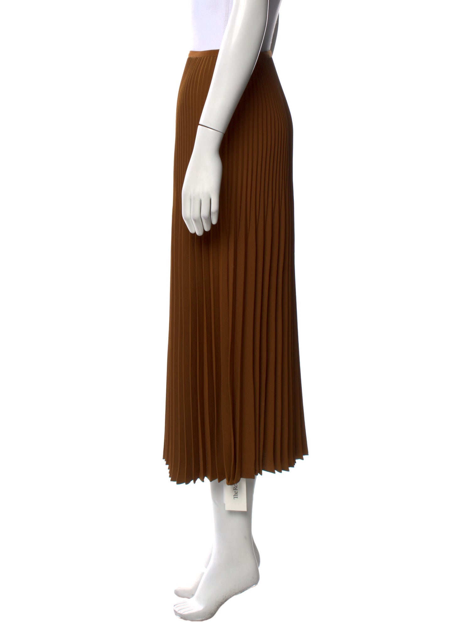 Jenni Kayne Pleated Accents Midi Length Skirt