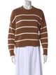 Jenni Kayne Striped Crew Neck Sweater