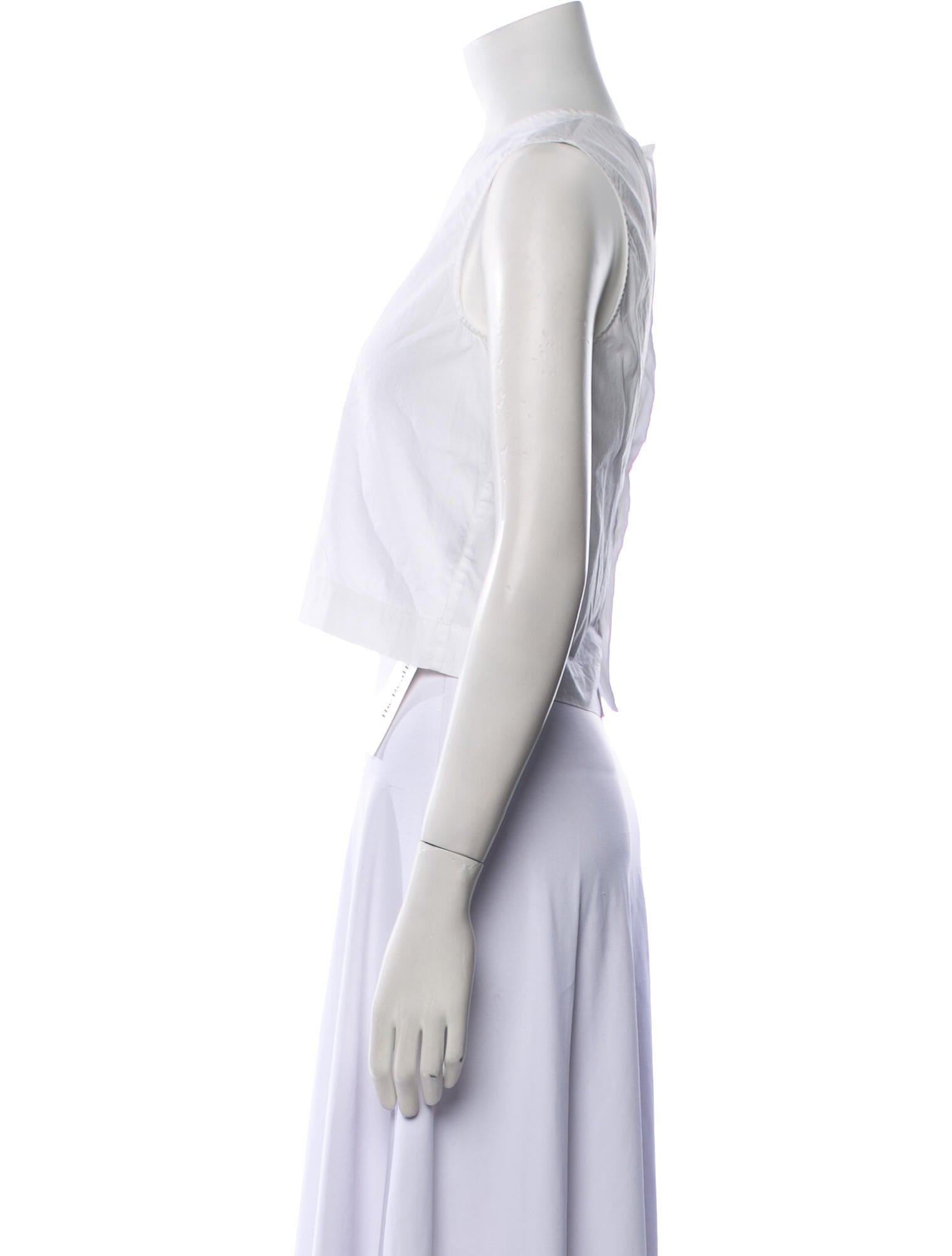 Jenni Kayne Crew Neck Sleeveless Crop Top