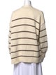 Jenni Kayne Striped V-Neck Sweater