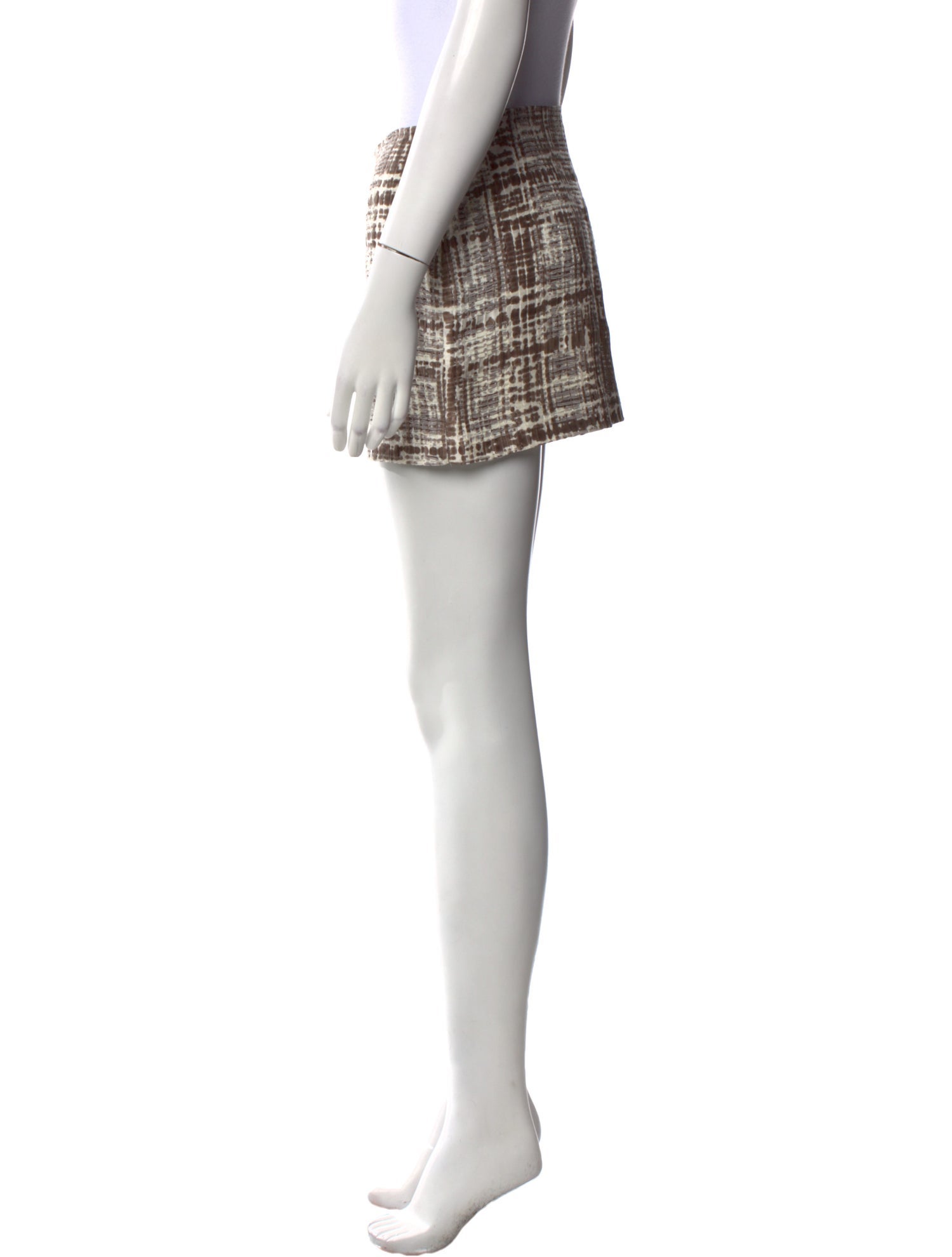 Jenni Kayne Plaid Print Mini Skirt