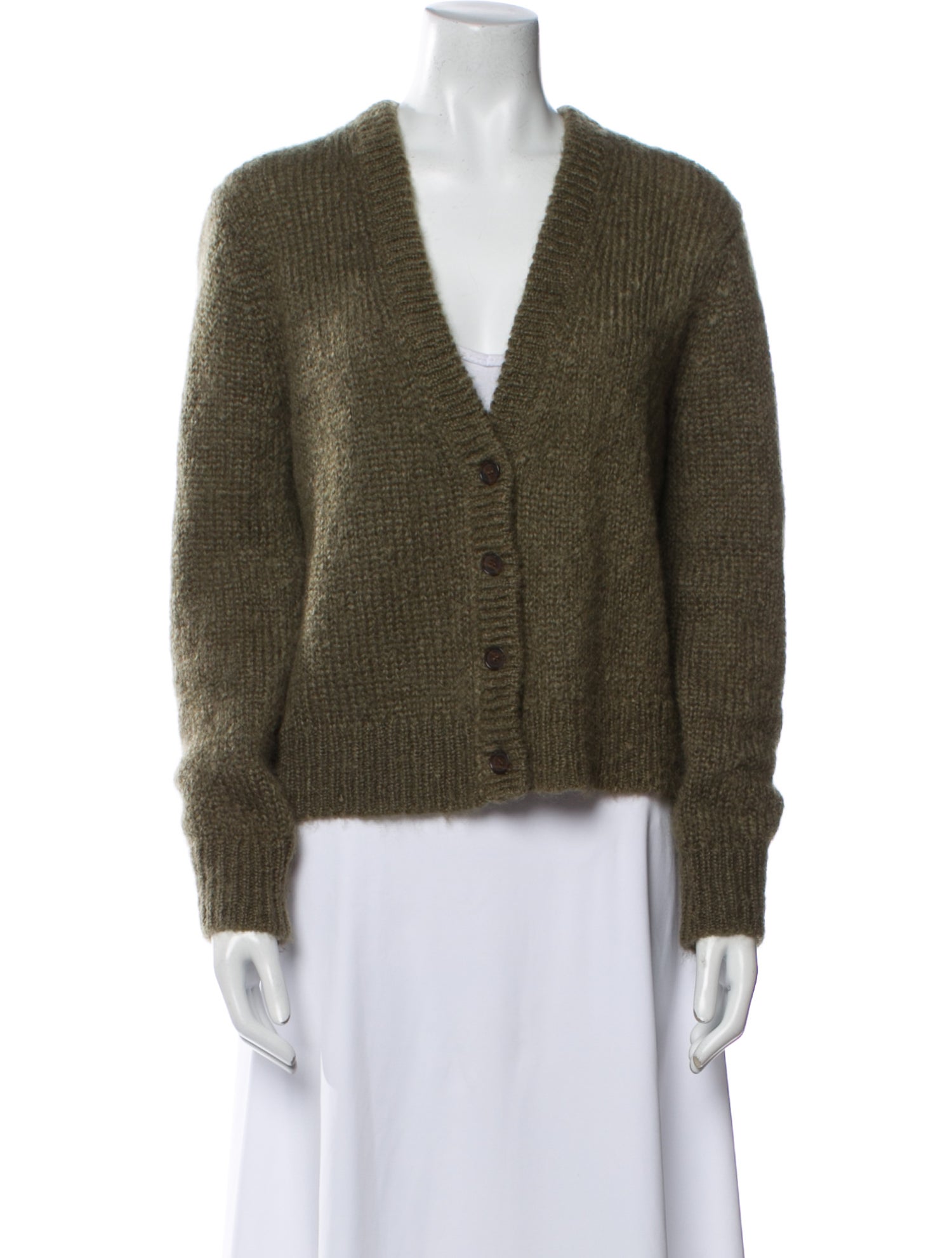 Jenni Kayne Kid Mohair V-Neck Sweater