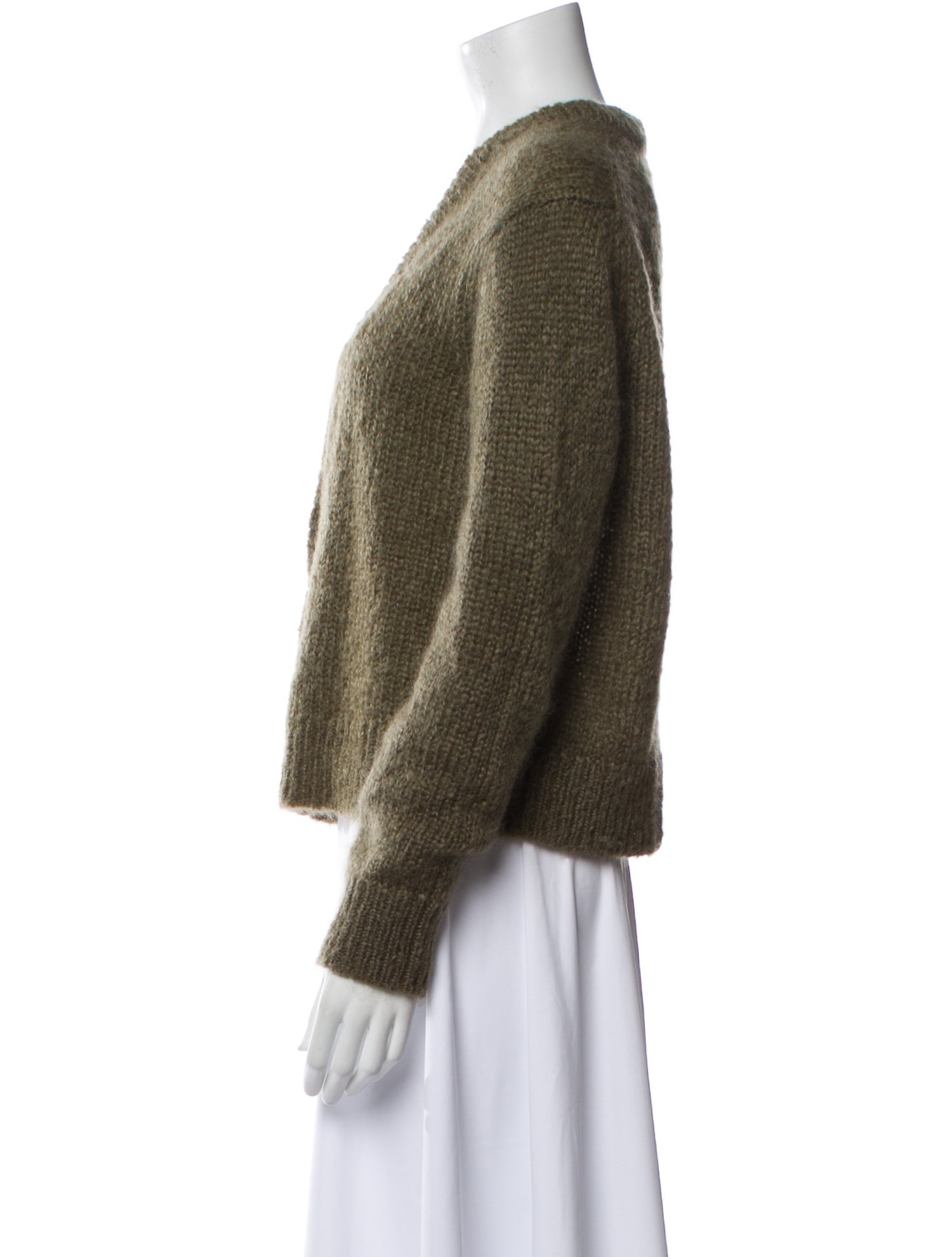 Jenni Kayne Kid Mohair V-Neck Sweater