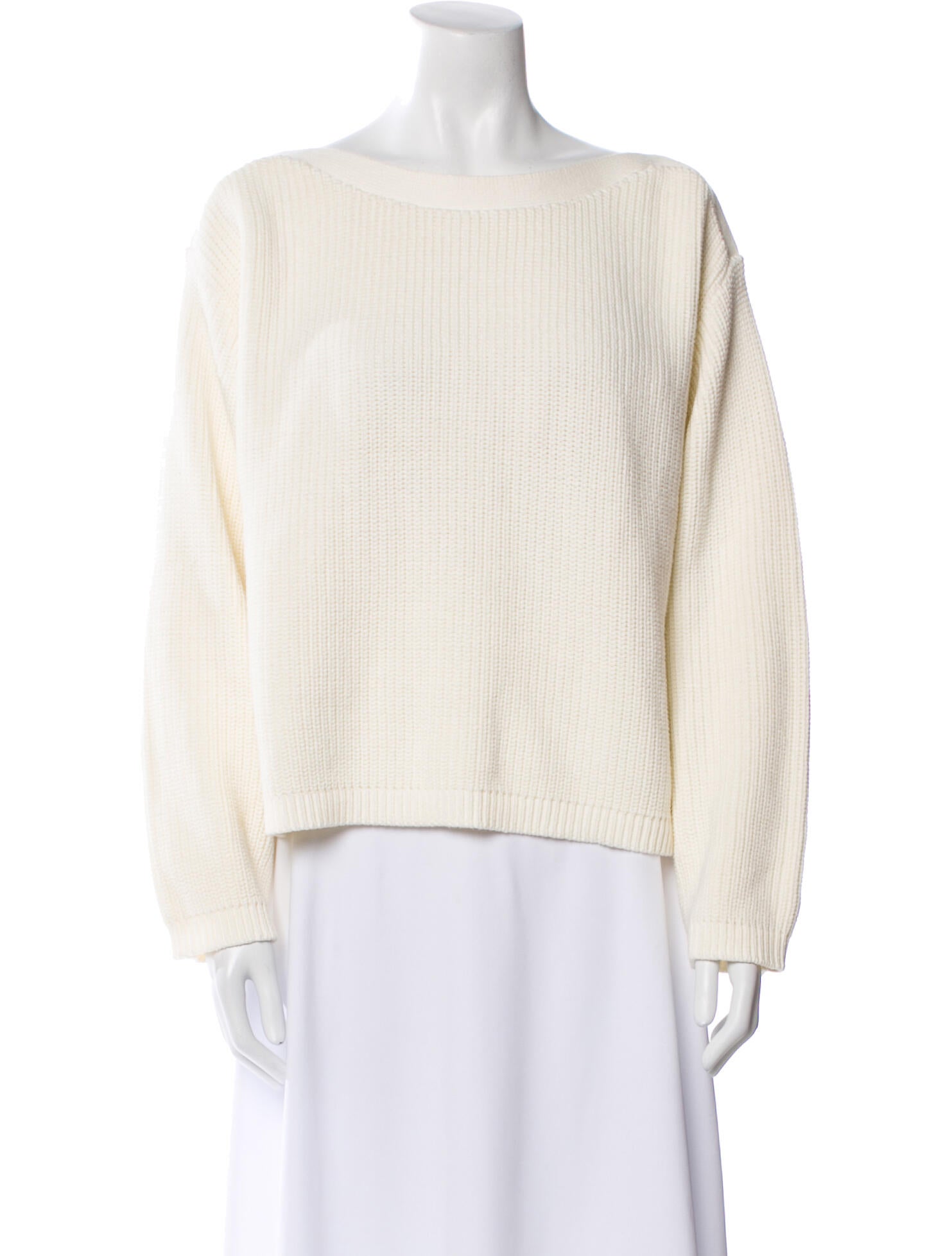 Jenni Kayne Bateau Neckline Long Sleeve Sweatshirt