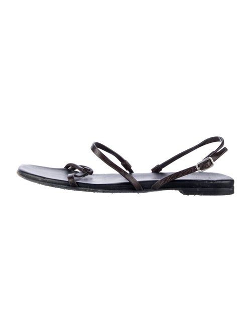 Jenni Kayne Leather Slingback Sandals