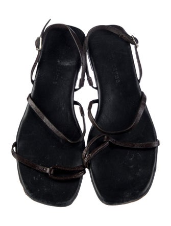 Jenni Kayne Leather Slingback Sandals