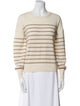 Jenni Kayne Merino Wool Striped Sweater