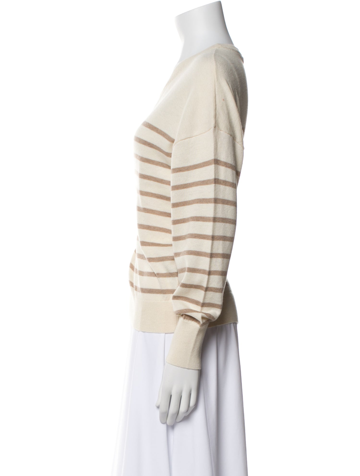 Jenni Kayne Merino Wool Striped Sweater