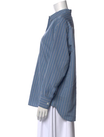 Jenni Kayne Striped Long Sleeve Button-Up Top