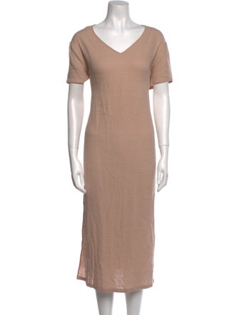 Jenni Kayne V-Neck Midi Length Dress