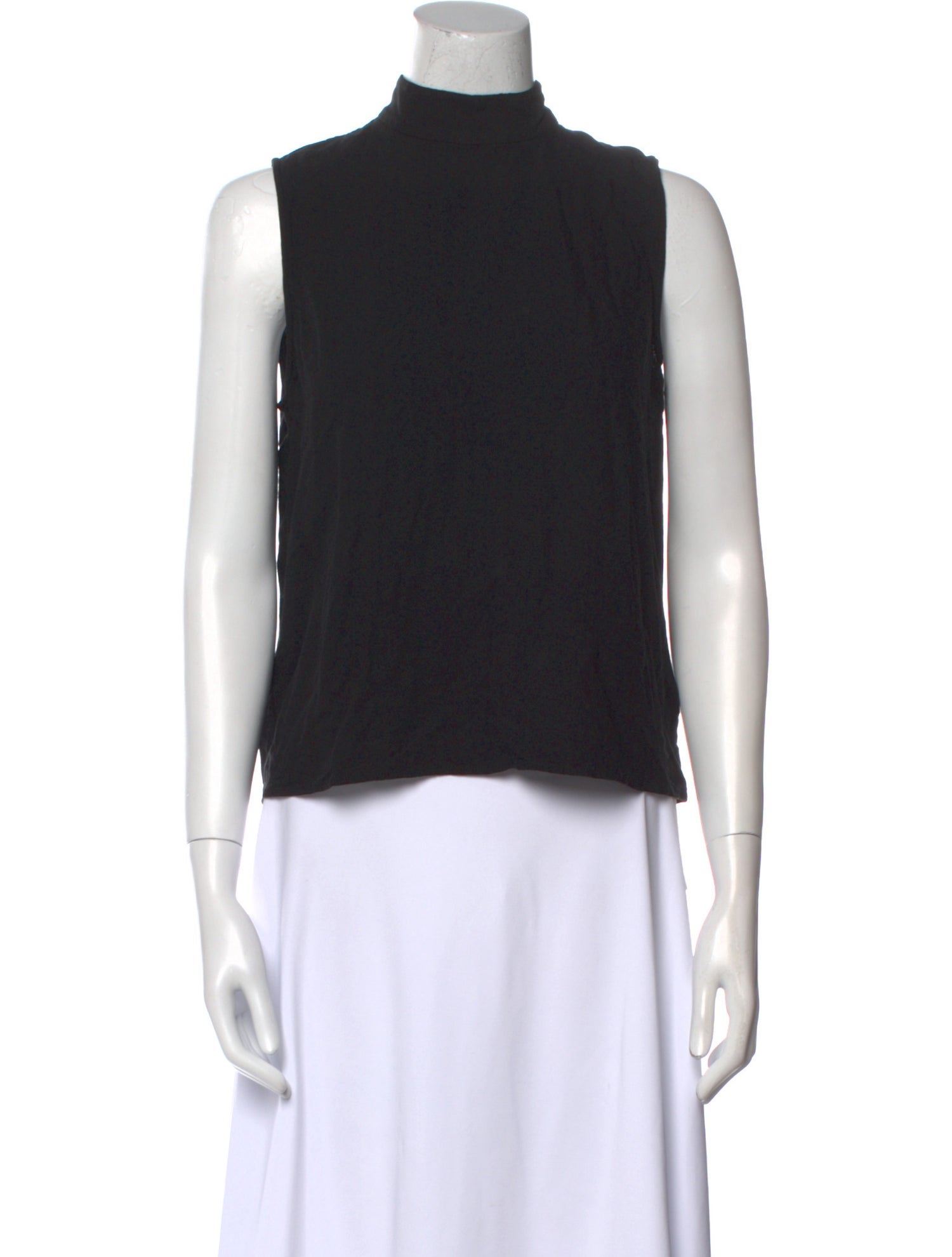 Jenni Kayne Mock Neck Sleeveless Top