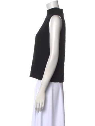 Jenni Kayne Mock Neck Sleeveless Top