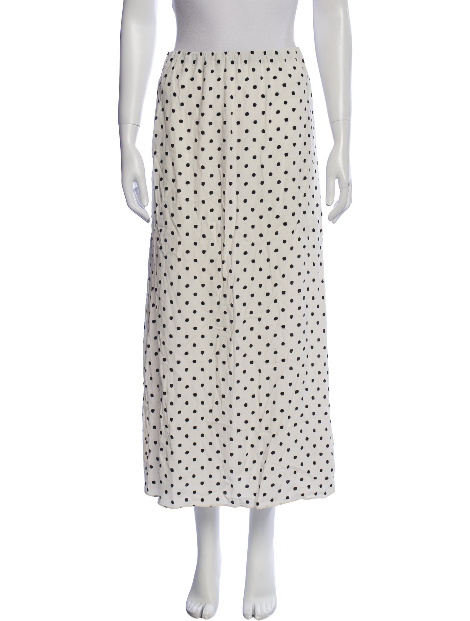 Jenni Kayne Polka Dot Print Midi Length Skirt w/ Tags