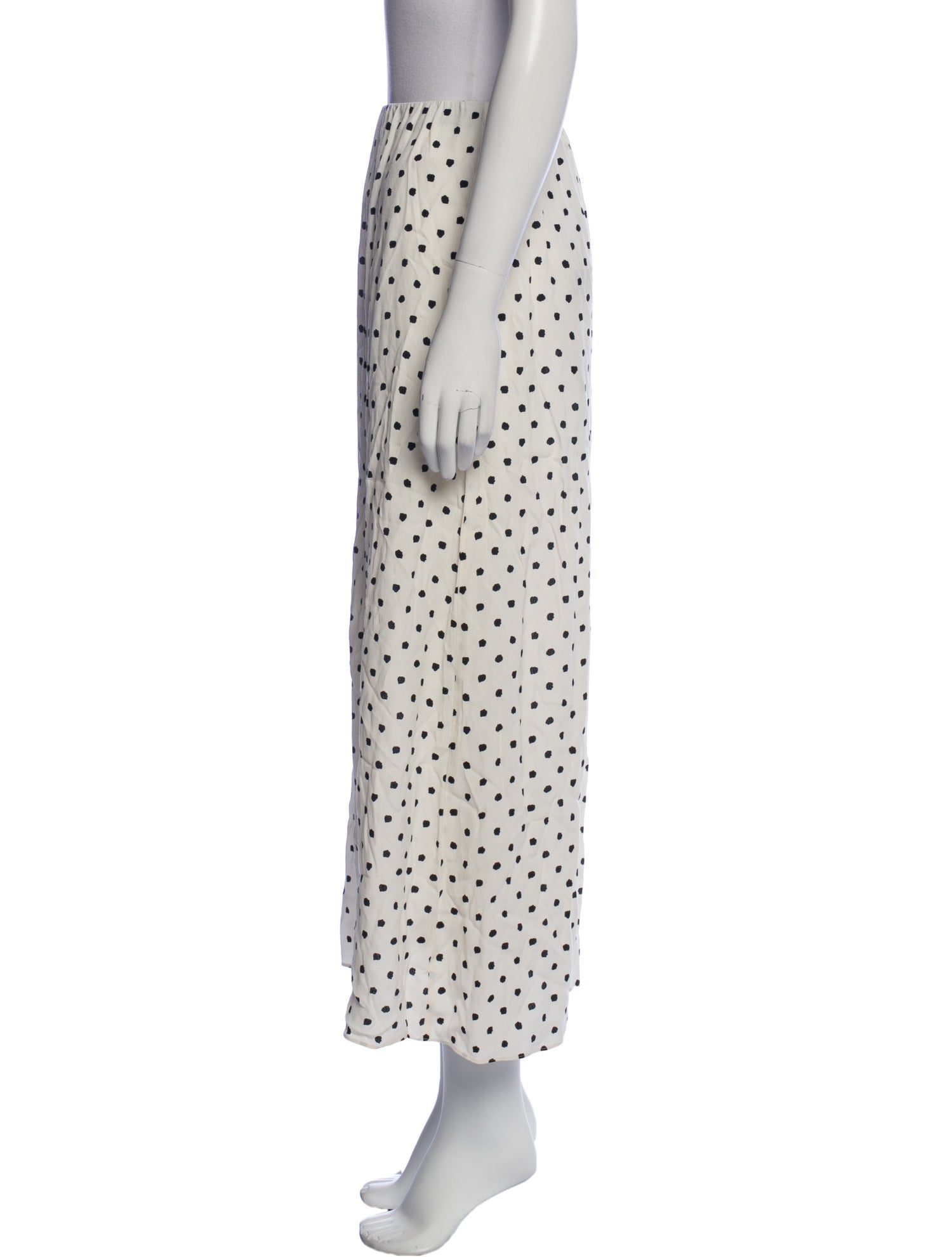 Jenni Kayne Polka Dot Print Midi Length Skirt w/ Tags