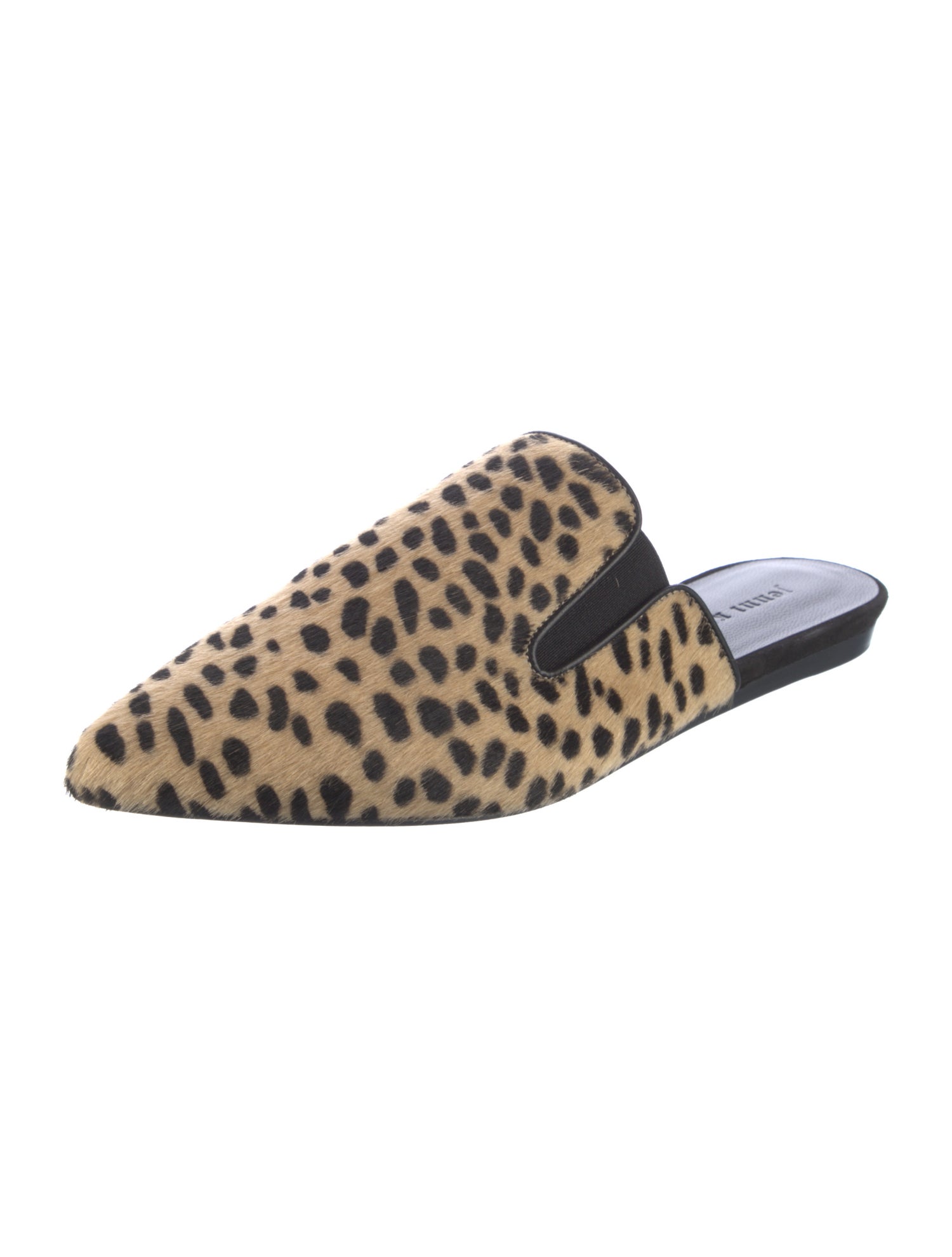 Jenni Kayne Ponyhair Animal Print Mules