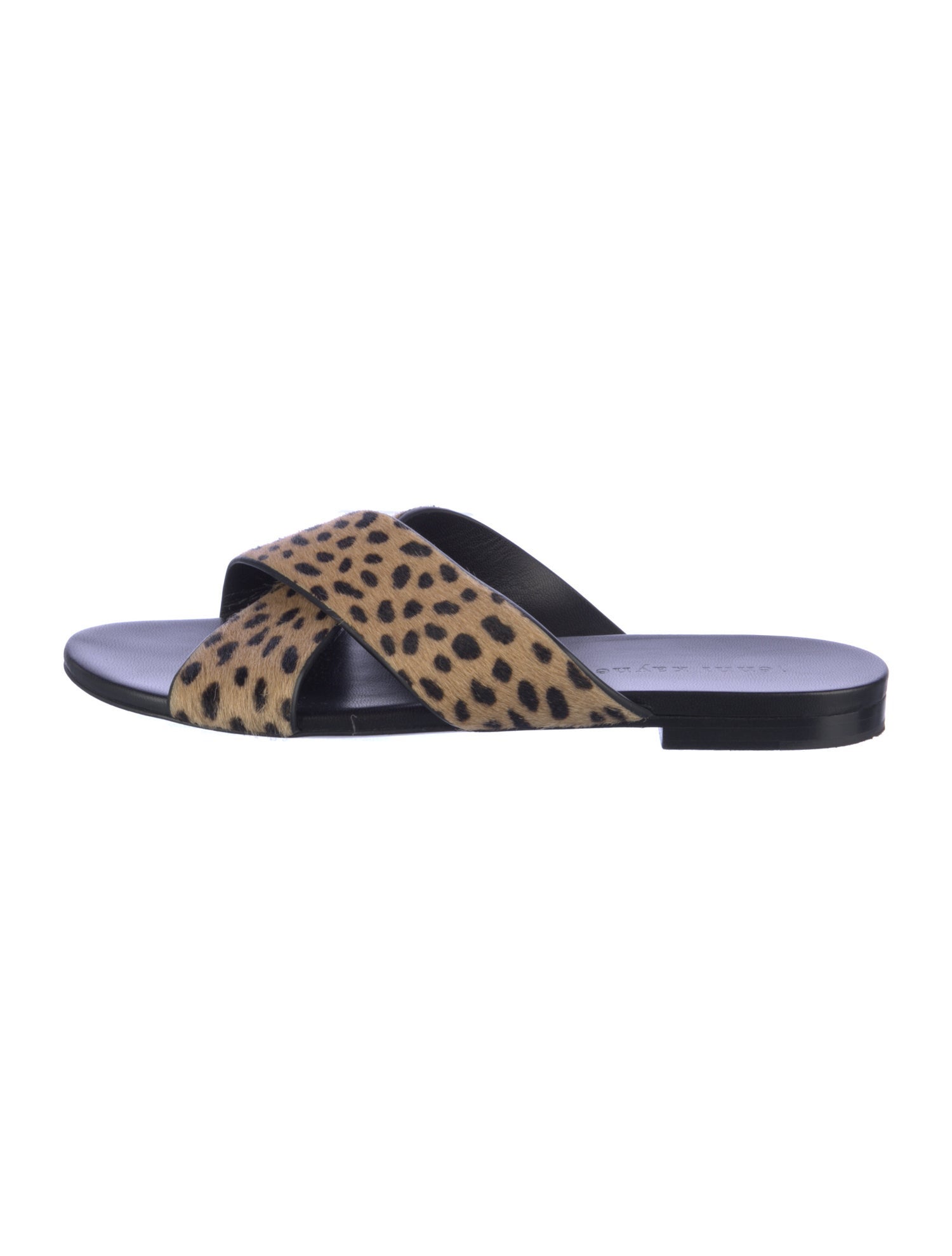 Jenni Kayne Ponyhair Animal Print Slides