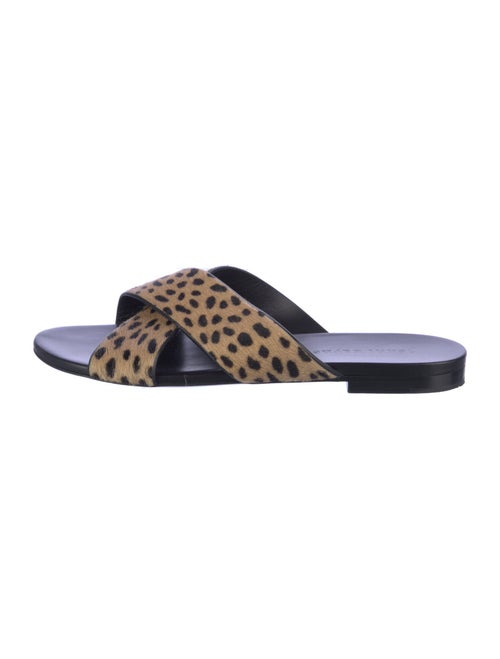 Jenni Kayne Ponyhair Animal Print Slides