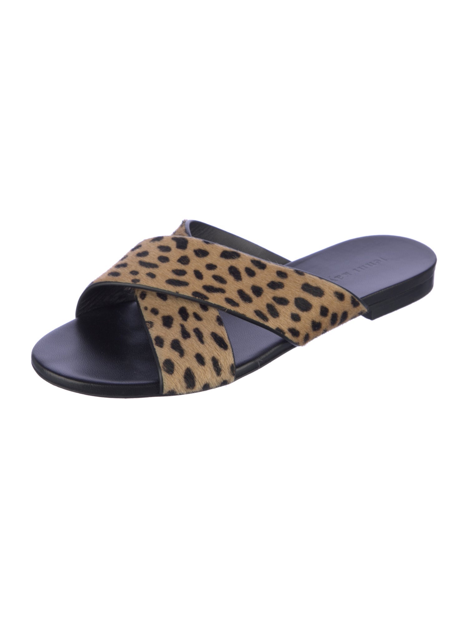 Jenni Kayne Ponyhair Animal Print Slides