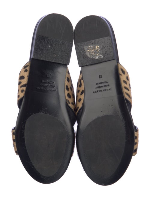 Jenni Kayne Ponyhair Animal Print Slides