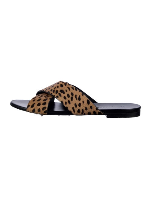 Jenni Kayne Ponyhair Animal Print Slides