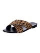 Jenni Kayne Ponyhair Animal Print Slides