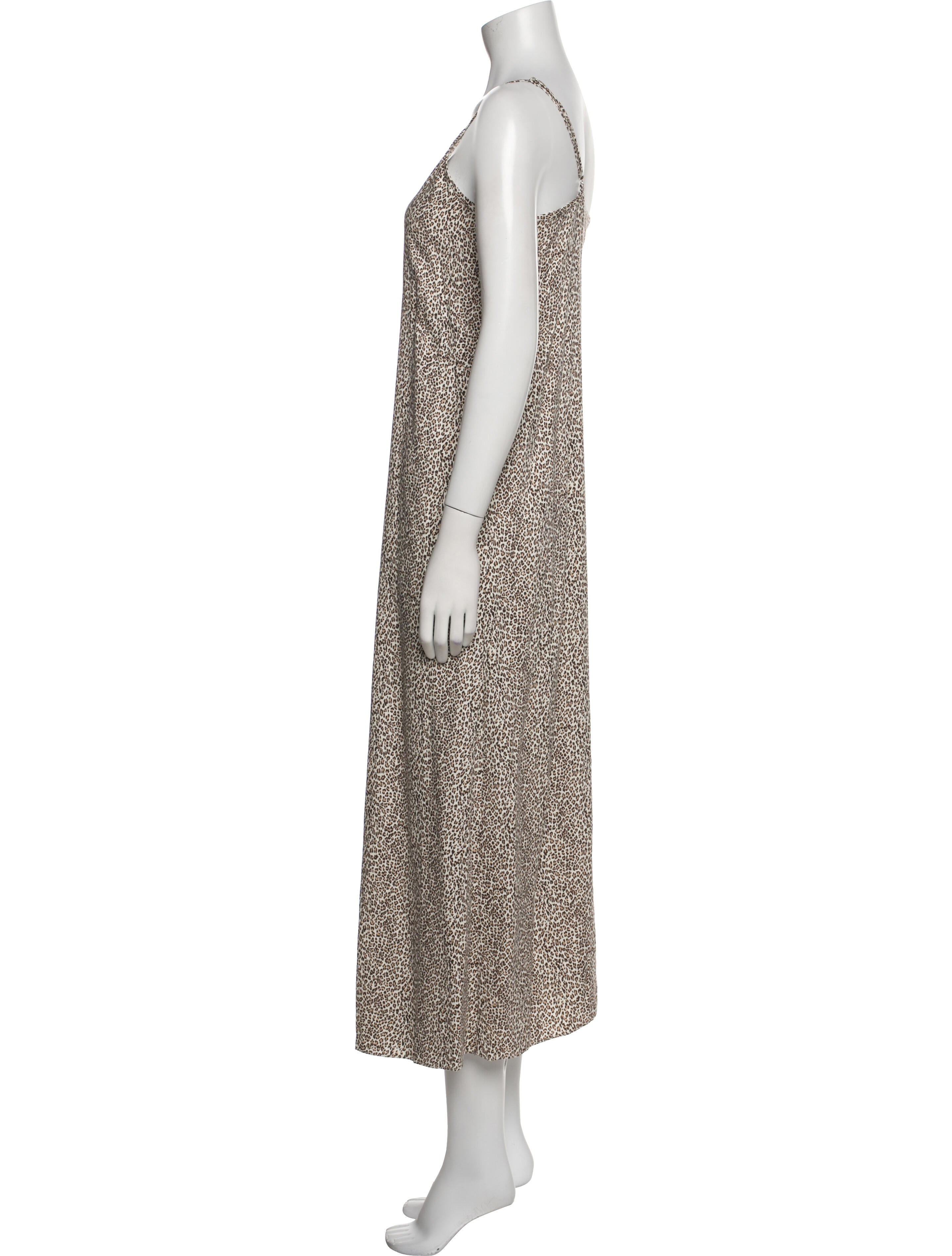 Jenni Kayne Animal Print Long Dress