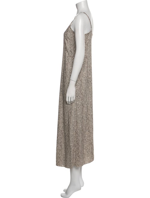 Jenni Kayne Animal Print Long Dress