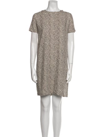 Jenni Kayne Bateau Neckline Mini Dress