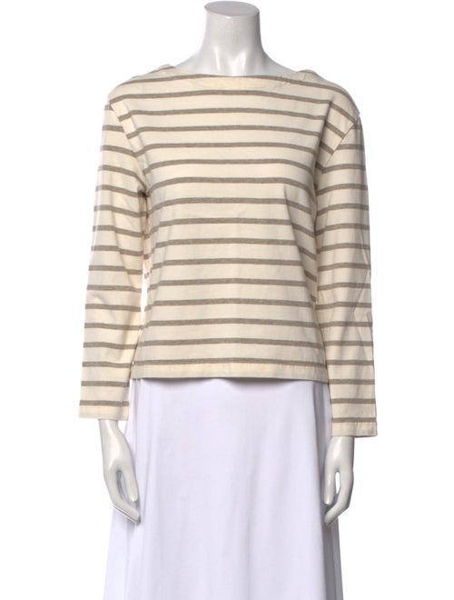 Jenni Kayne Striped Bateau Neckline Top