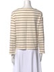 Jenni Kayne Striped Bateau Neckline Top