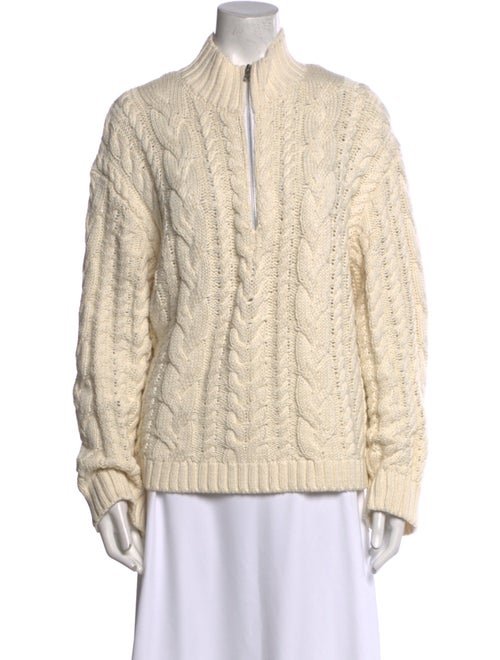 Jenni Kayne Mock Neck Long Sleeve Sweatshirt