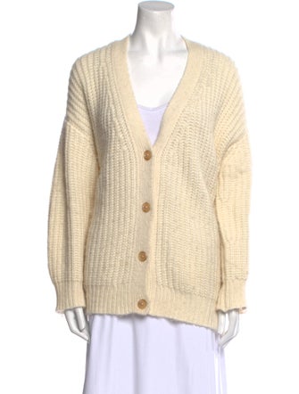 Jenni Kayne Baby Alpaca V-Neck Sweater