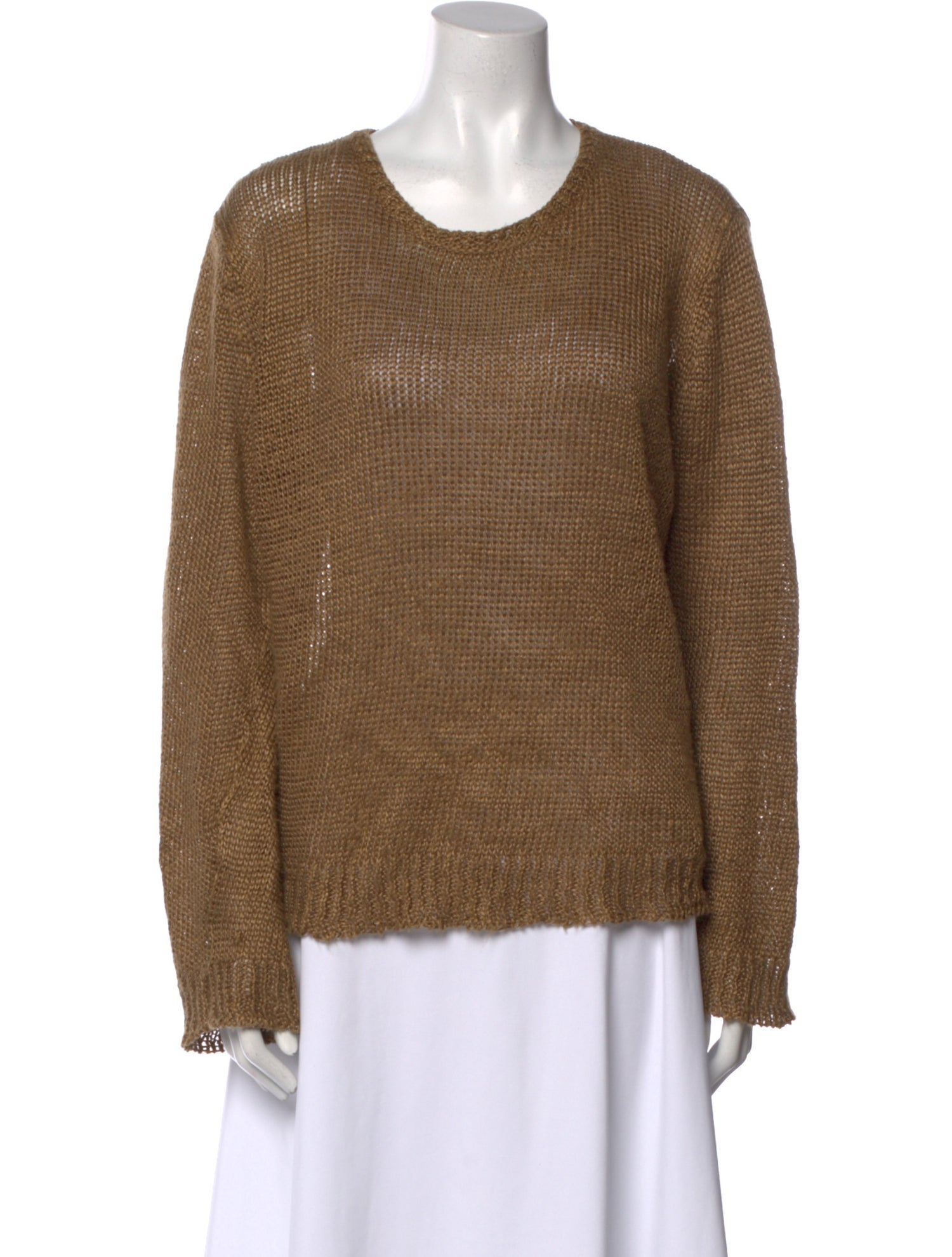 Jenni Kayne Linen Scoop Neck Sweater