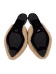 Jenni Kayne Shearling Fur Trim Mules