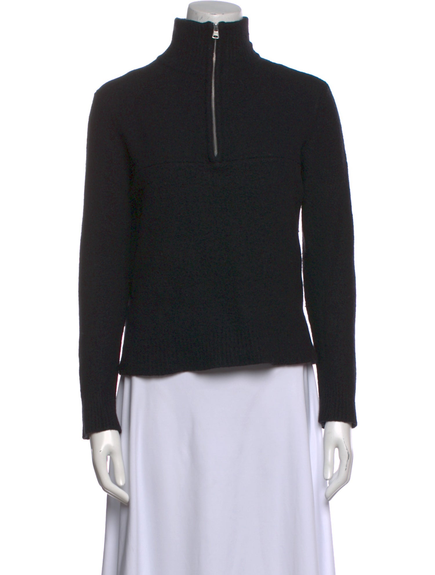 Jenni Kayne Merino Wool Mock Neck Sweater