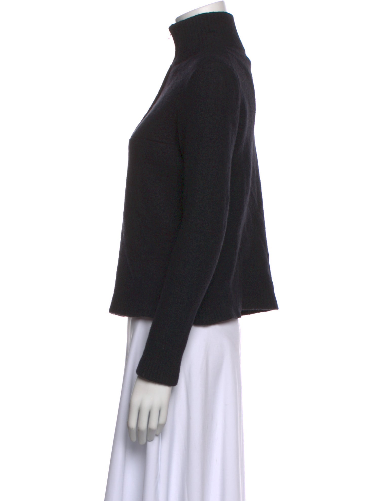 Jenni Kayne Merino Wool Mock Neck Sweater