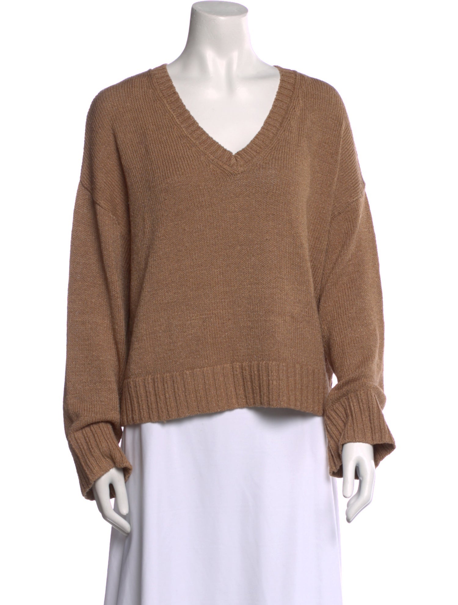 Jenni Kayne Linen V-Neck Sweater