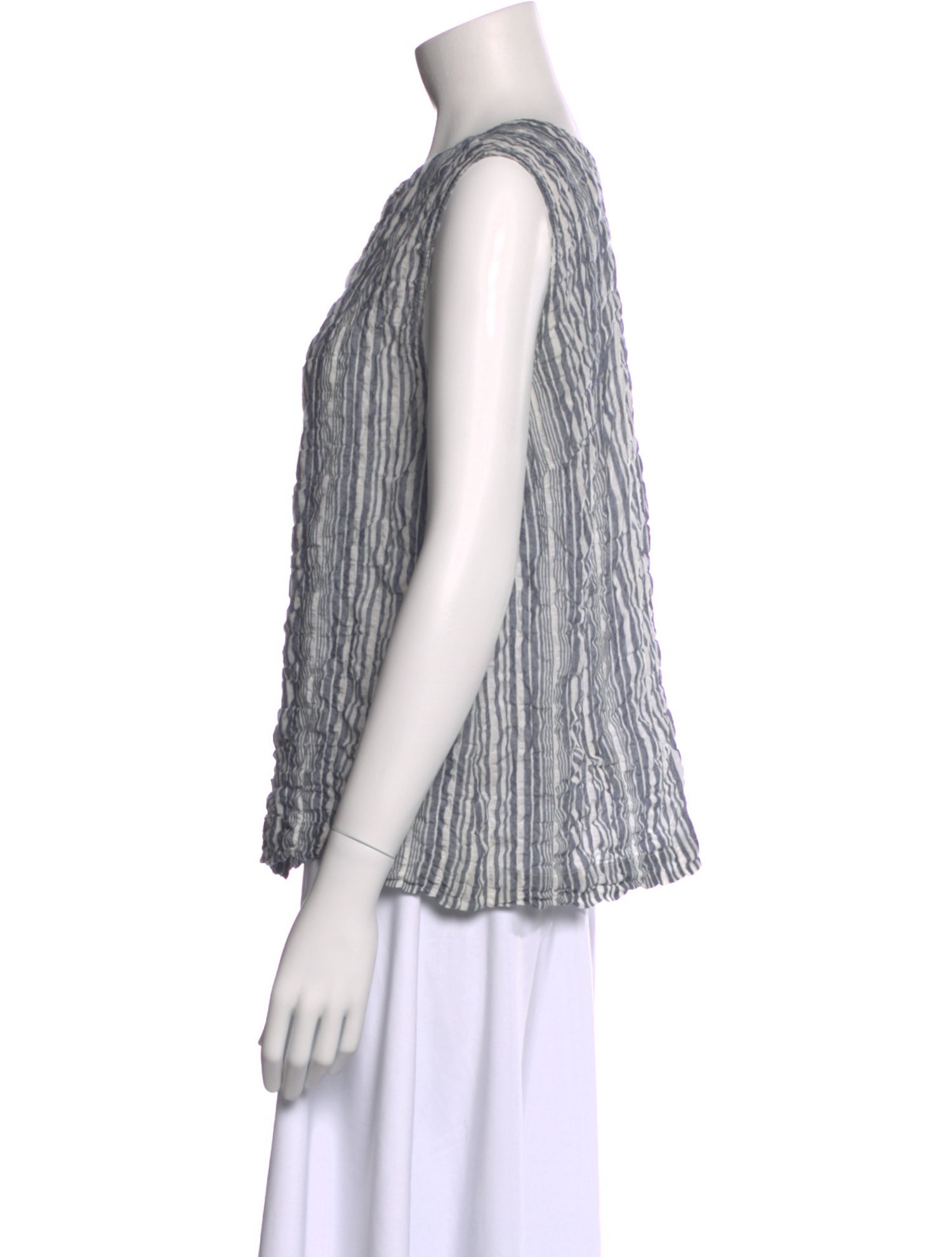 Jenni Kayne Striped Bateau Neckline Blouse