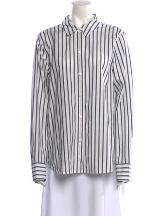 Jenni Kayne Striped Long Sleeve Button-Up Top