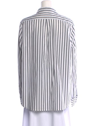 Jenni Kayne Striped Long Sleeve Button-Up Top