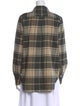 Jenni Kayne Plaid Print Long Sleeve Button-Up Top