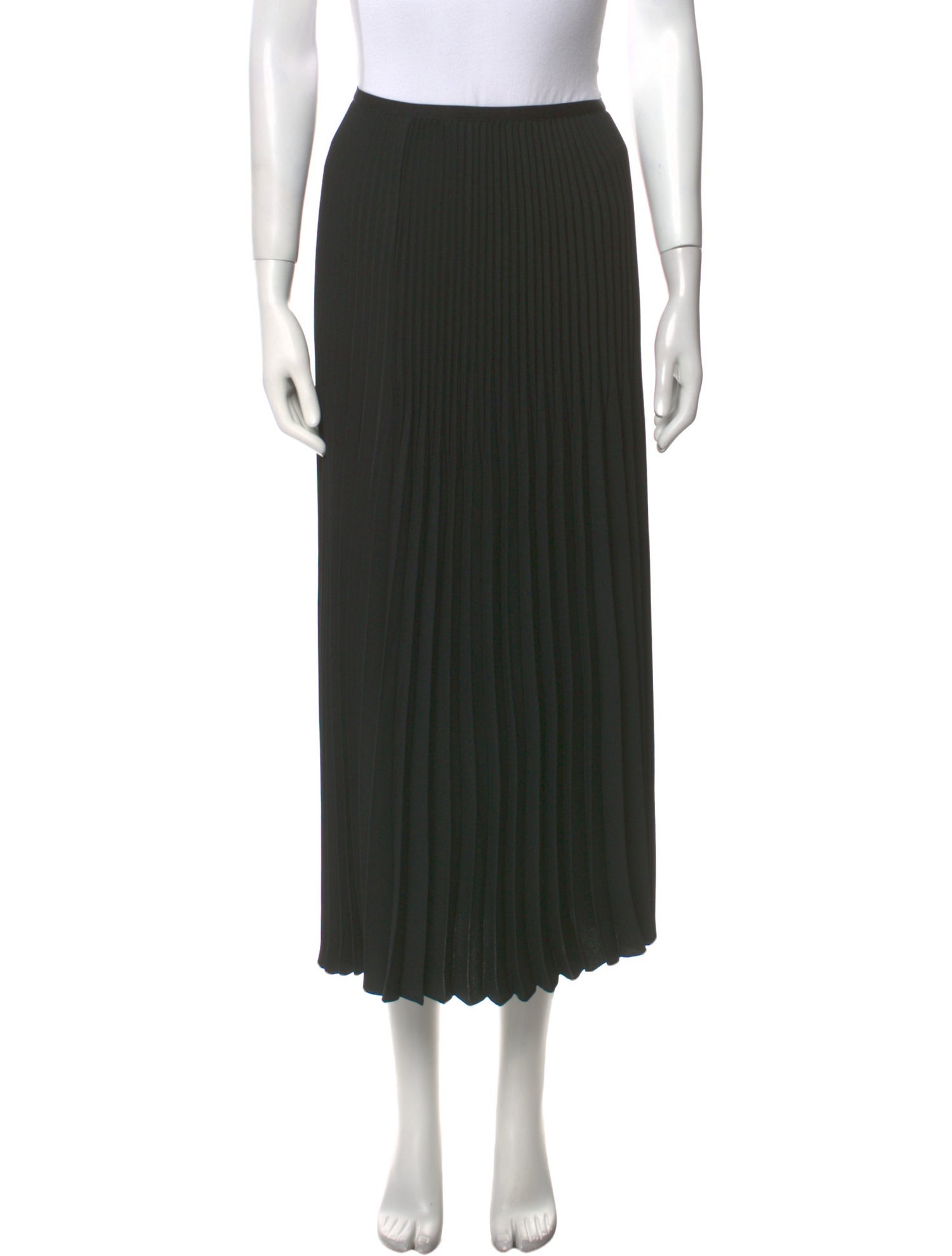 Jenni Kayne Pleated Accents Midi Length Skirt w/ Tags